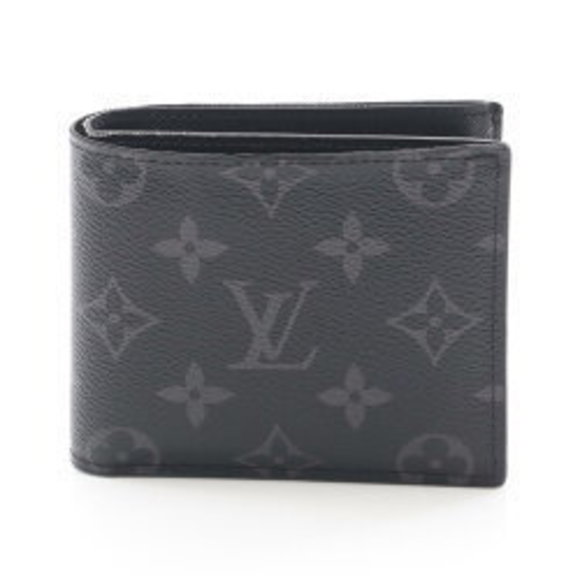 Louis Vuitton Portefeuille Marco NM Eclipse Black Bifold Wallet Black - Picture 1 of 8